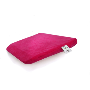 Grijs functioneel ergonomisch zitkussen van polyester voor comfortabeler zitten