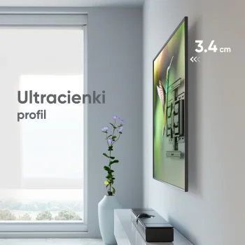 Robustno fiksno stensko držalo SM-6 za televizorje z diagonalo 32" do 90"