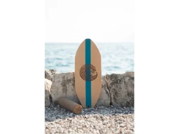 Wave Balanceboard mit Korkrolle für Balancetraining
