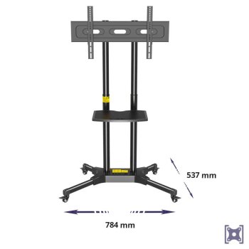 Stand TV pe roți HS-131A