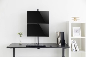 HS-9414 suport modern pentru 2 monitoare